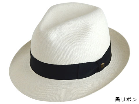 定番パナマのリボンが選べます」 date. 2022/02/08 文二郎帽子店