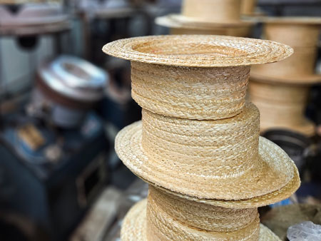 文二郎のカンカン帽