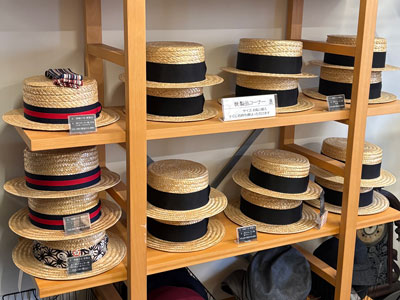 文二郎帽子店 実店舗