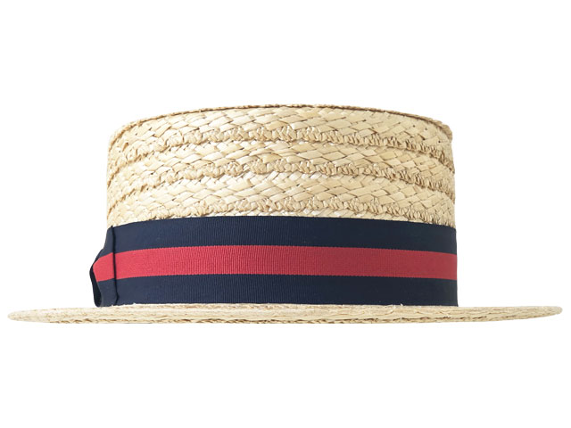 文二郎のカンカン帽 ミスターストライプ