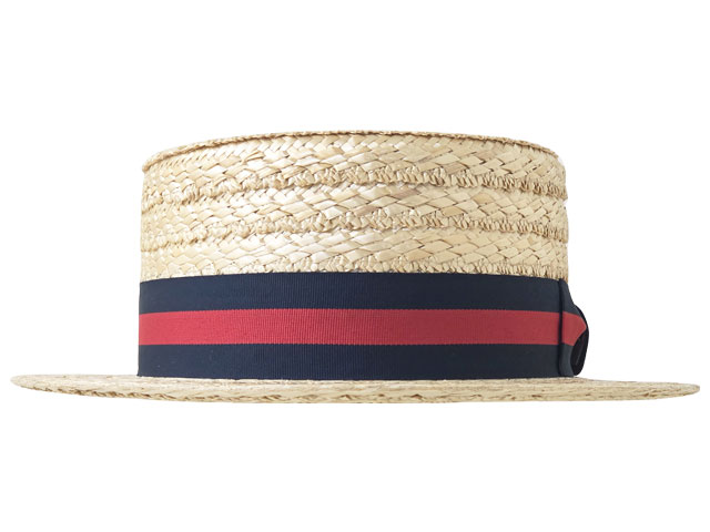 文二郎のカンカン帽 ミスターストライプ